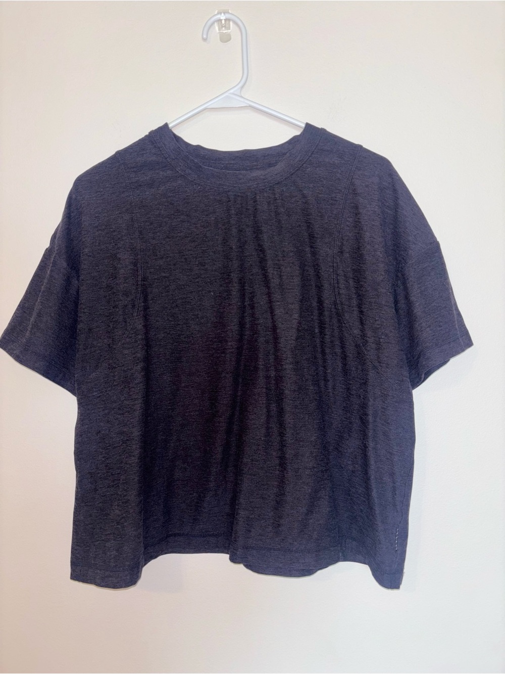 Women's Black Short Sleeve Crew Neck Tee